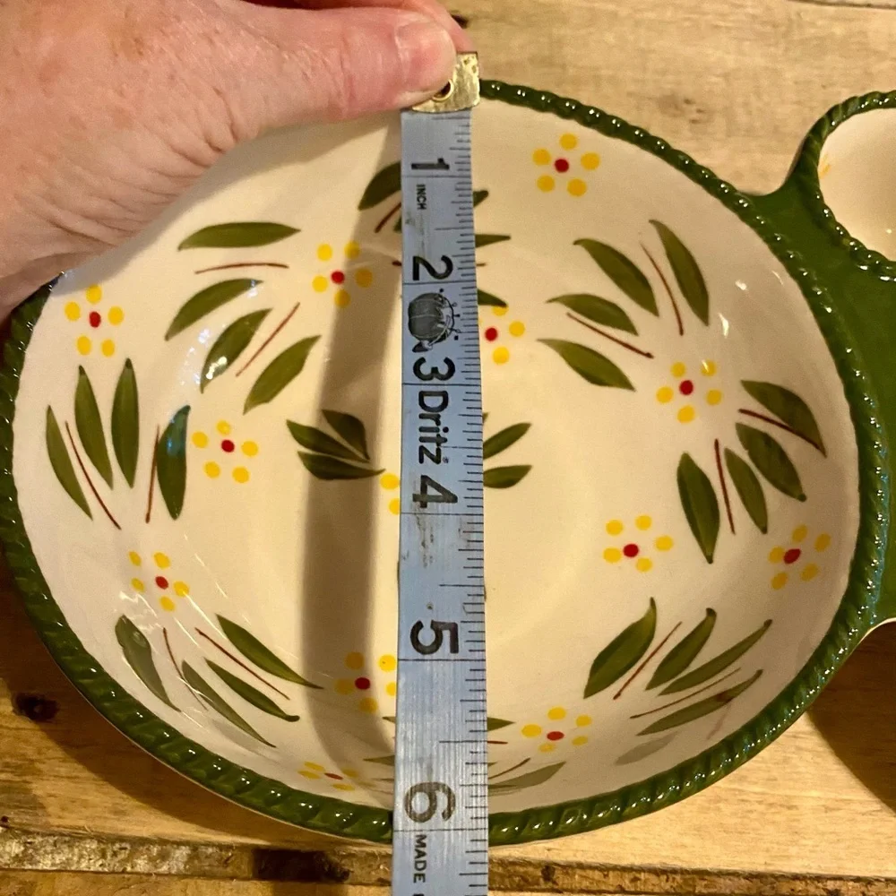 🔥Temptations By Tara Old World 1piece Dipping Bowls🔥 VERY RARE
